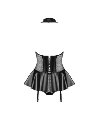 859-COR-1 Guêpière - Noir